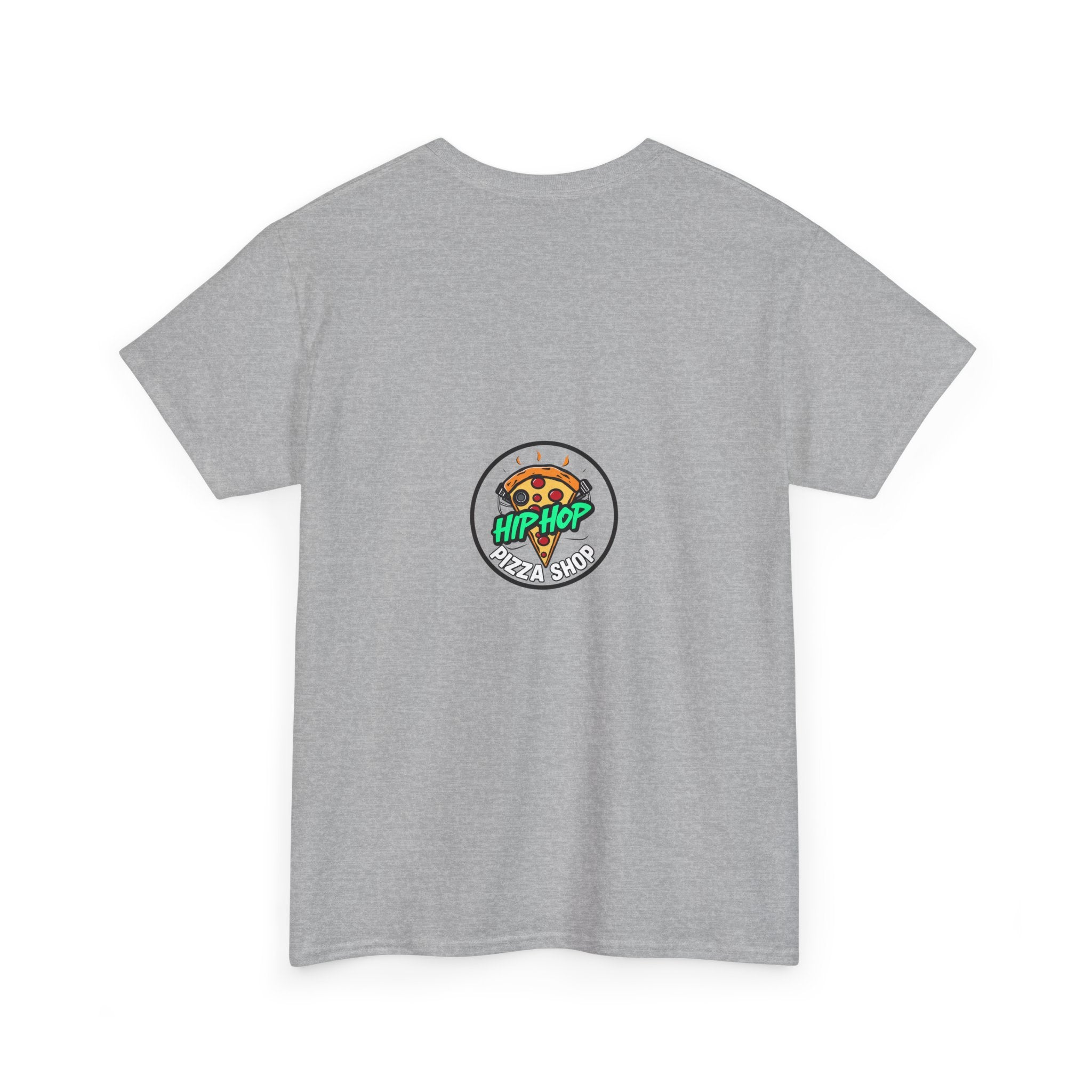 Hip Hop Pizza Shop T-Shirt — Retro Graffiti Logo Tee