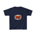 Kids T‑Shirt — 'Hip Hop Pizza' Retro Comic Logo Tee for Children