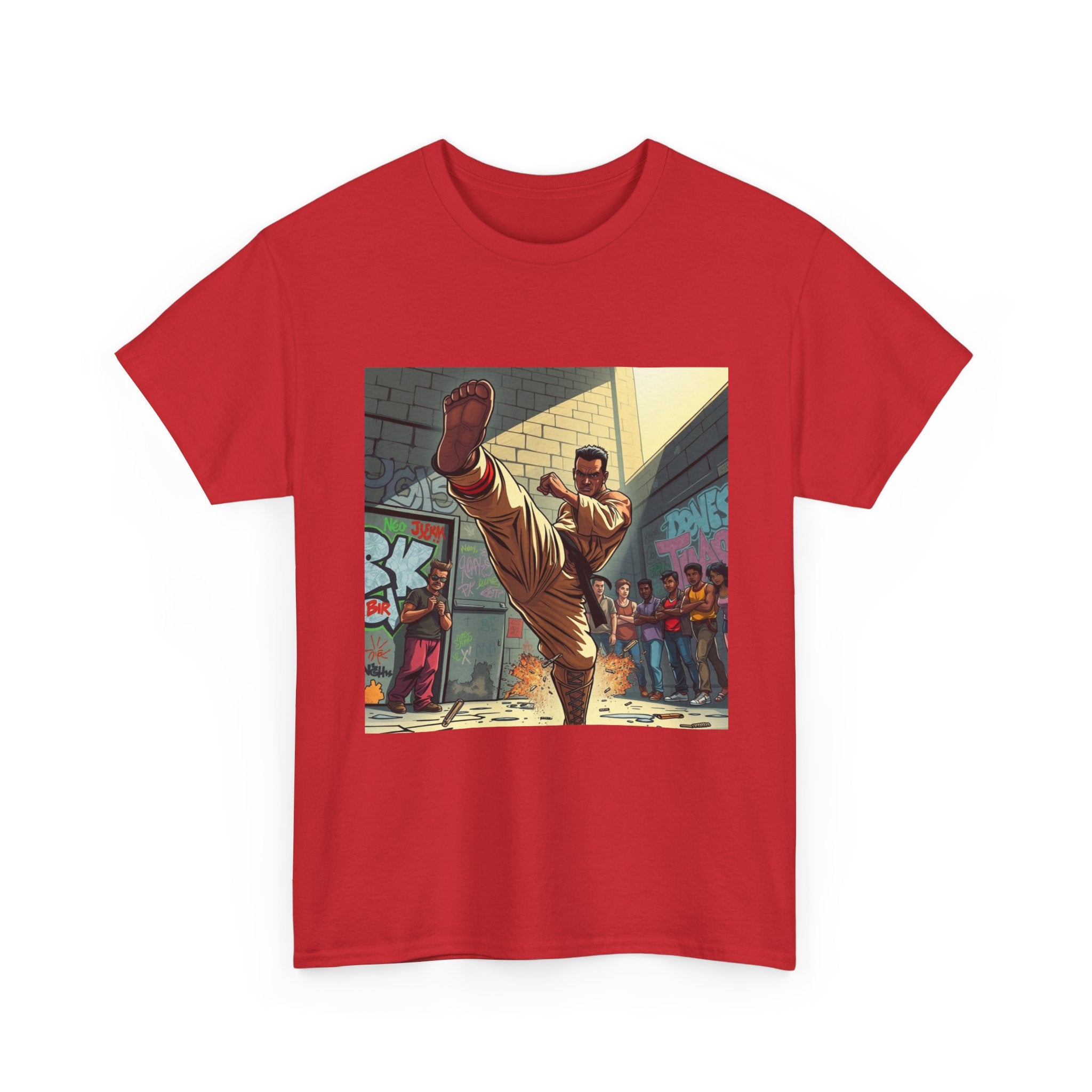 Breakdance Streetwear Tee — Urban Hip-Hop Dance Graphic T-Shirt