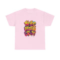 Hip Hop Pizza Skit T-Shirt — Retro Graffiti Pizza Tee