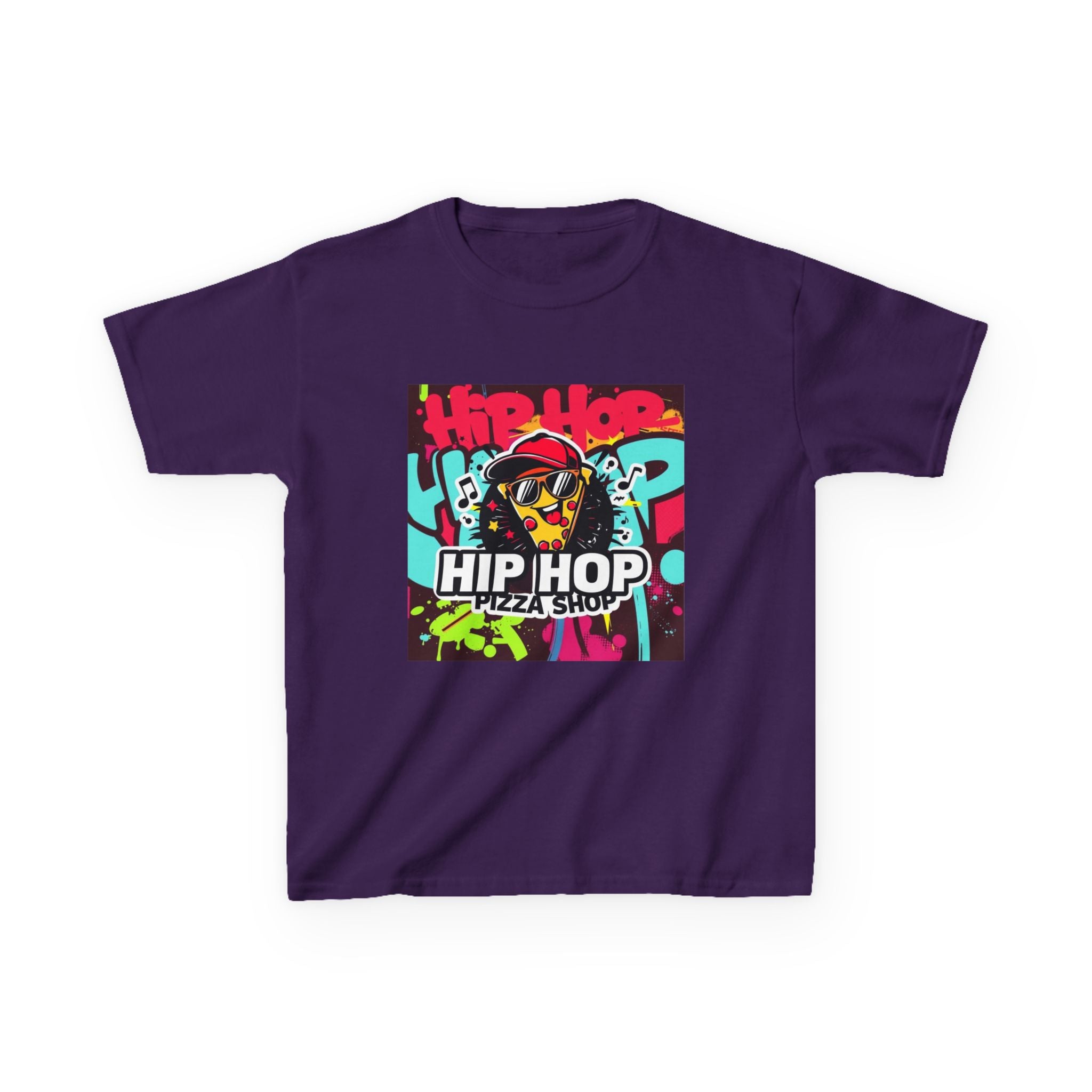 Kids Hip Hop Pizza Shop T-Shirt — Urban Graffiti Skate Tee