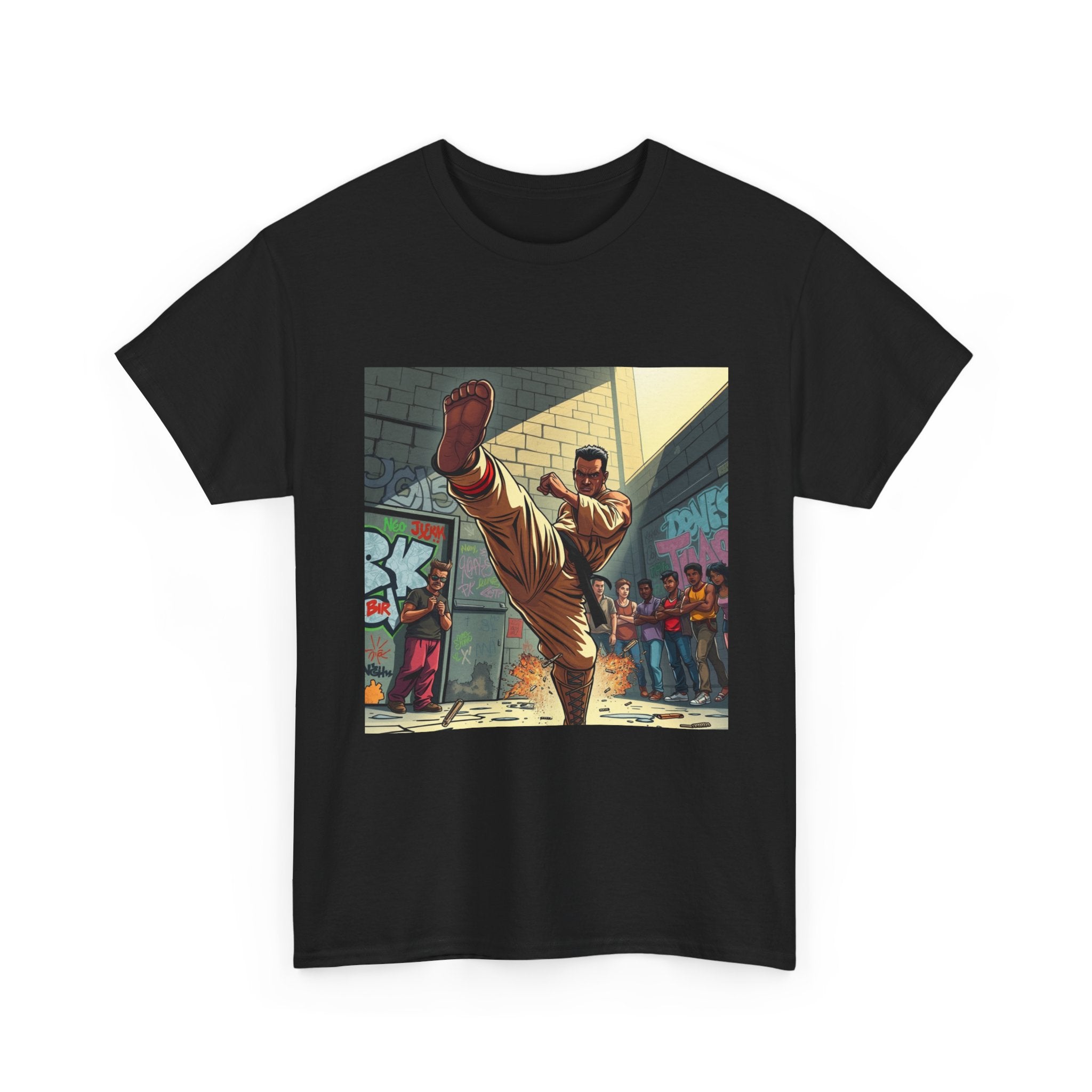 Breakdance Streetwear Tee — Urban Hip-Hop Dance Graphic T-Shirt