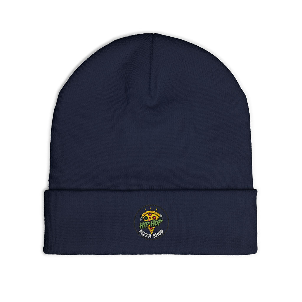 Embroidered Sunflower Bouquet Knit Beanie