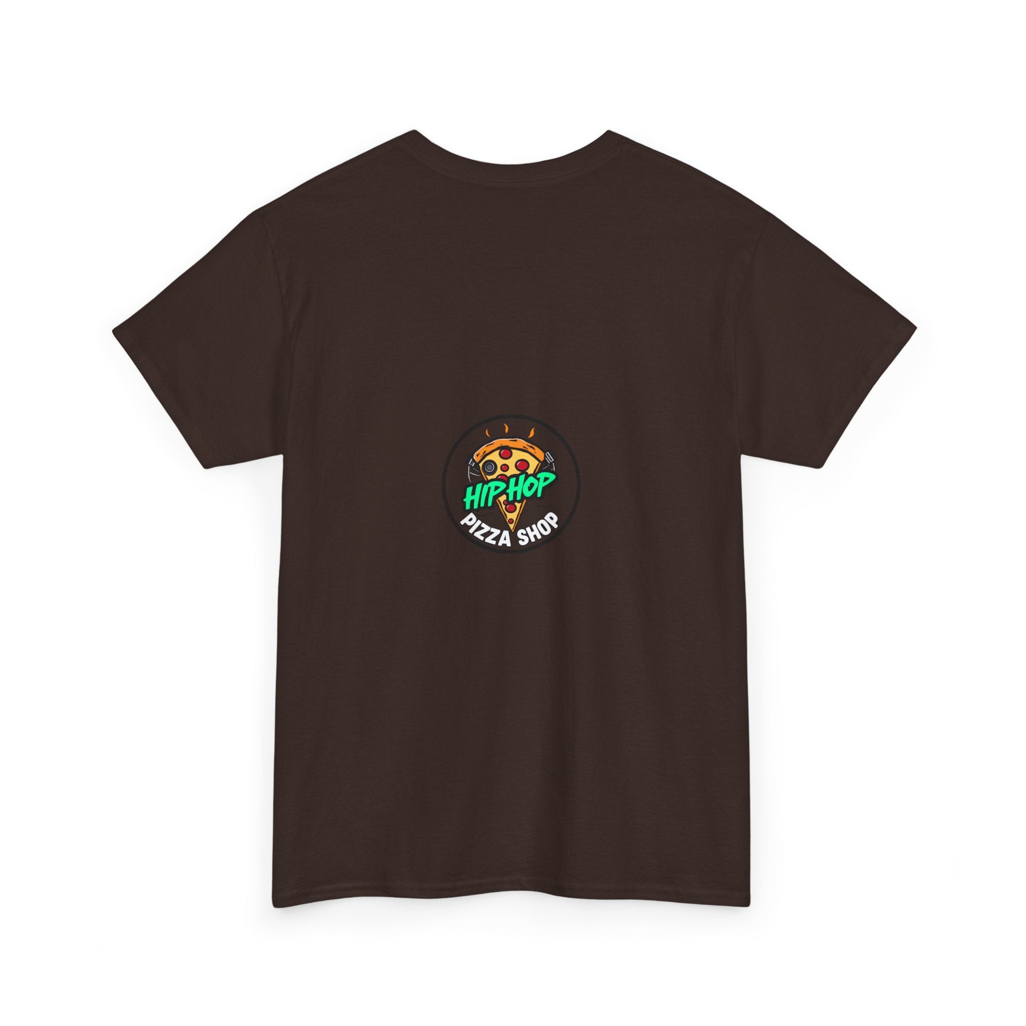 Hip Hop Pizza T-Shirt — Retro Street Style Graphic Tee