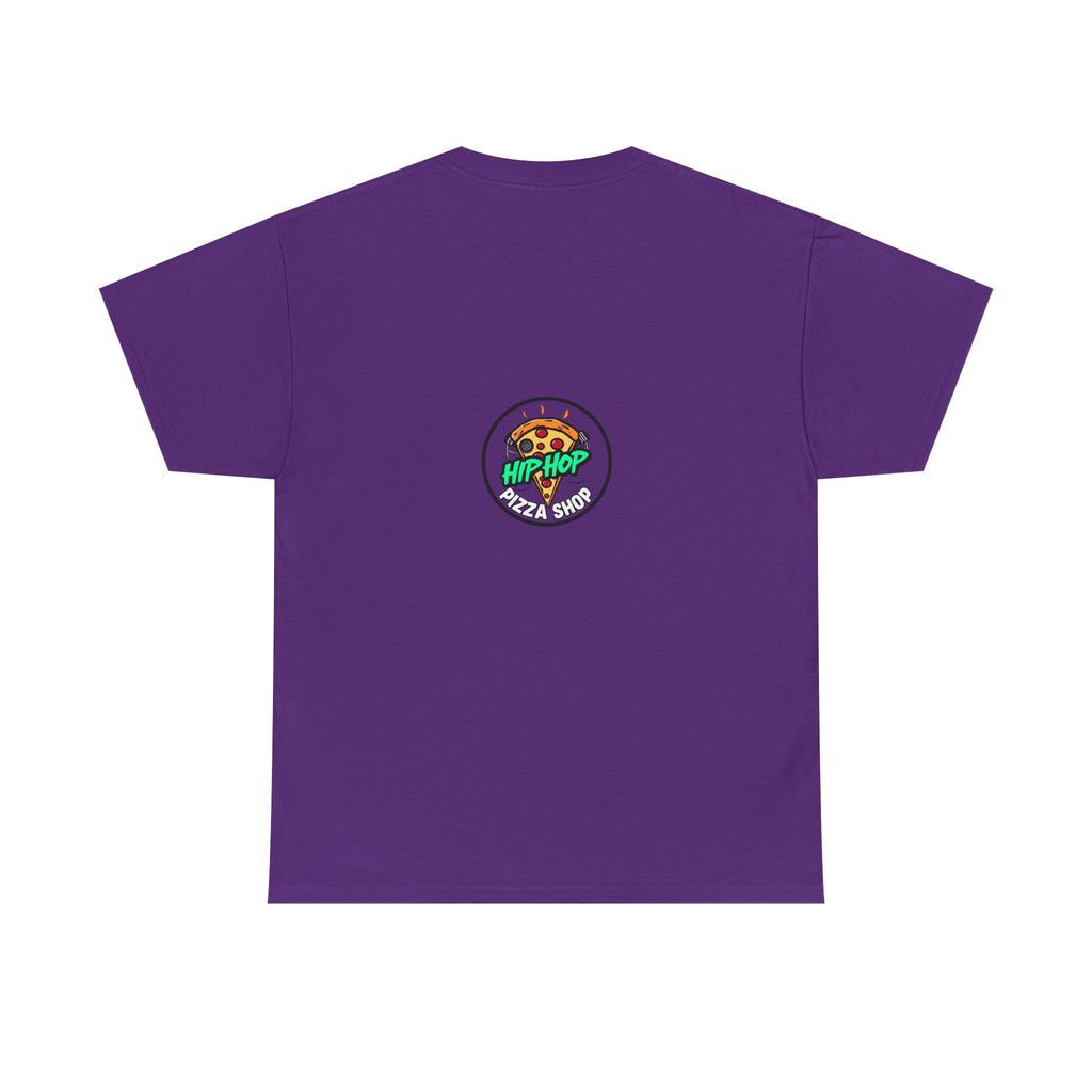 Hip Hop Pizza Shop T-Shirt — Retro Urban Logo Tee