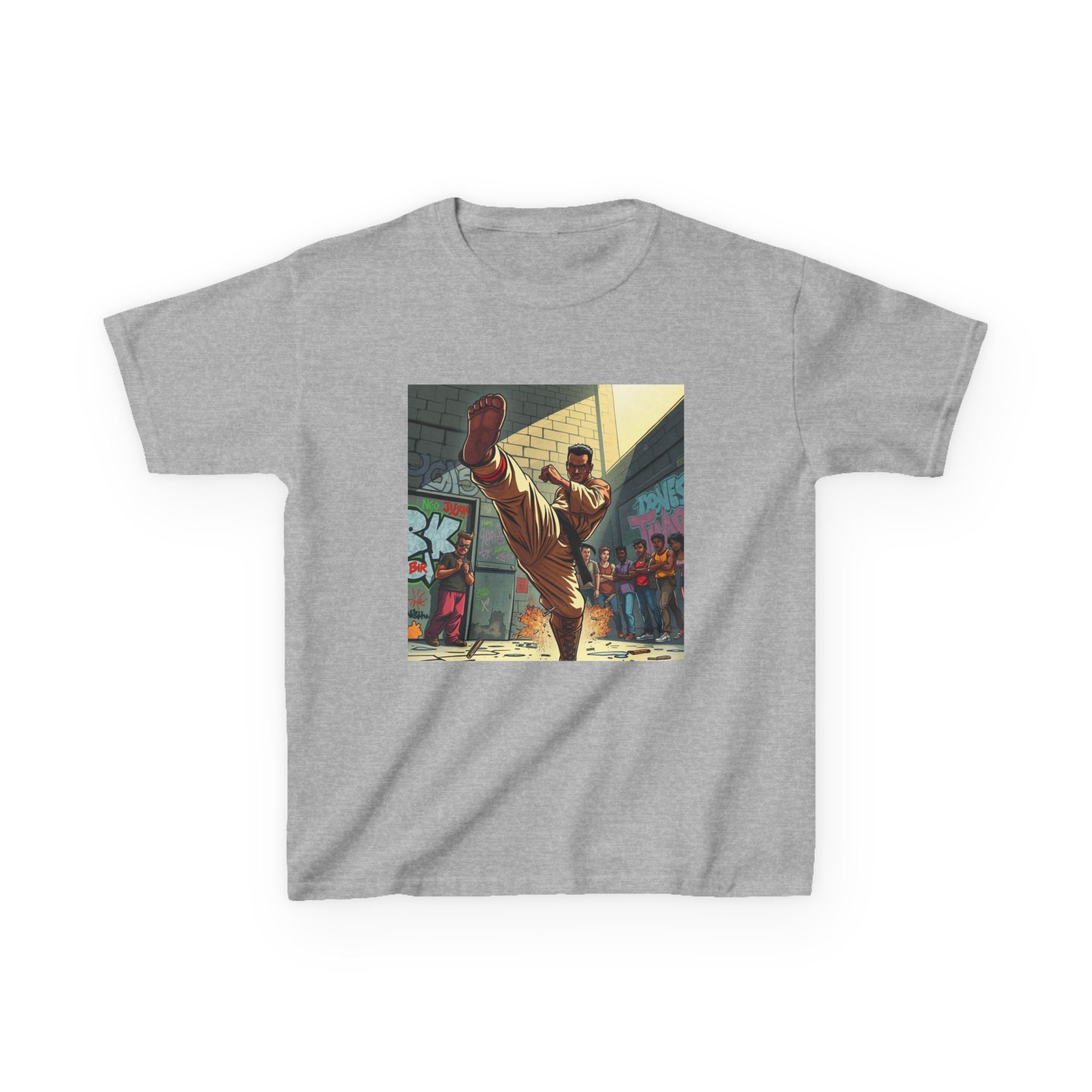 Kids Breakdancer Tee — Urban Street Dance Graphic Shirt