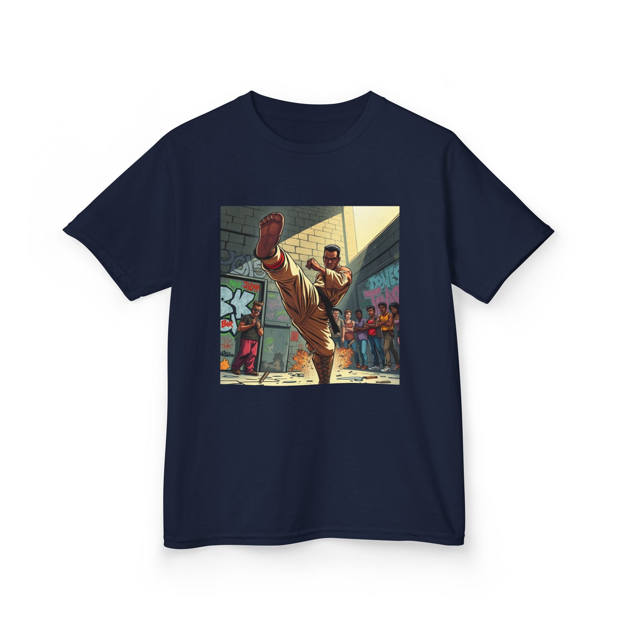 Kids Breakdancer Tee — Urban Street Dance Graphic Shirt