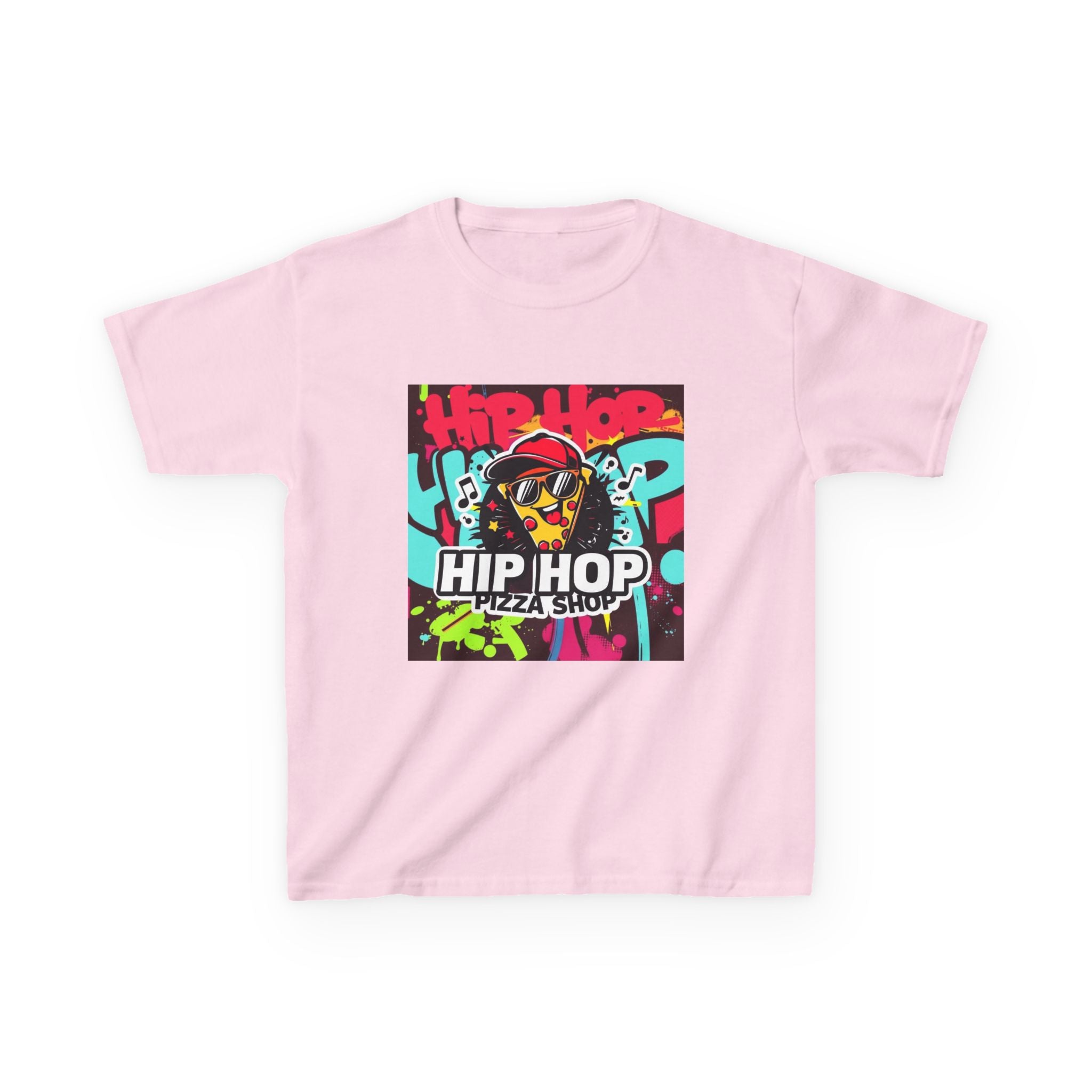 Kids Hip Hop Pizza Shop T-Shirt — Urban Graffiti Skate Tee