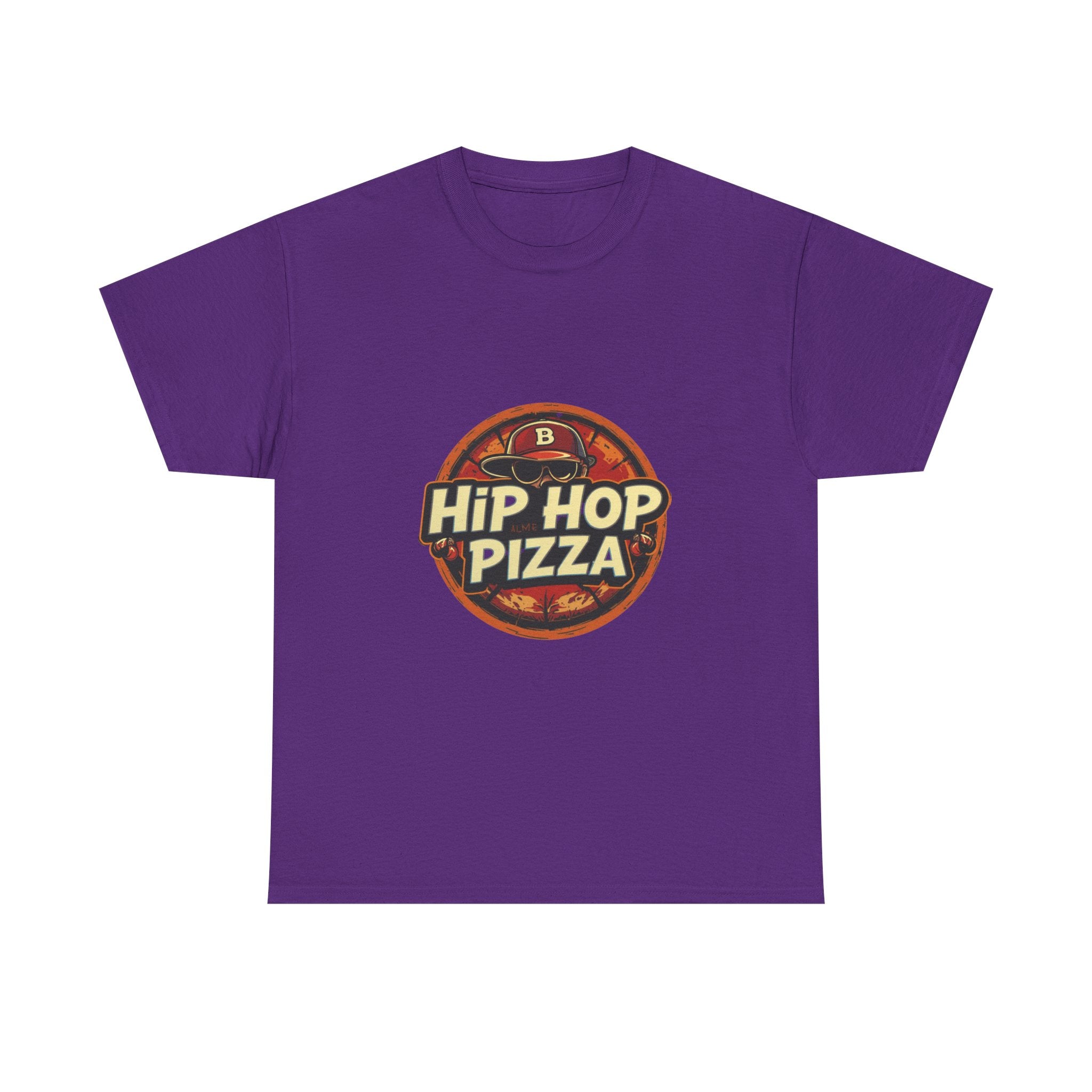 T-Shirt — "Hip Hop Pizza" Retro Logo Tee