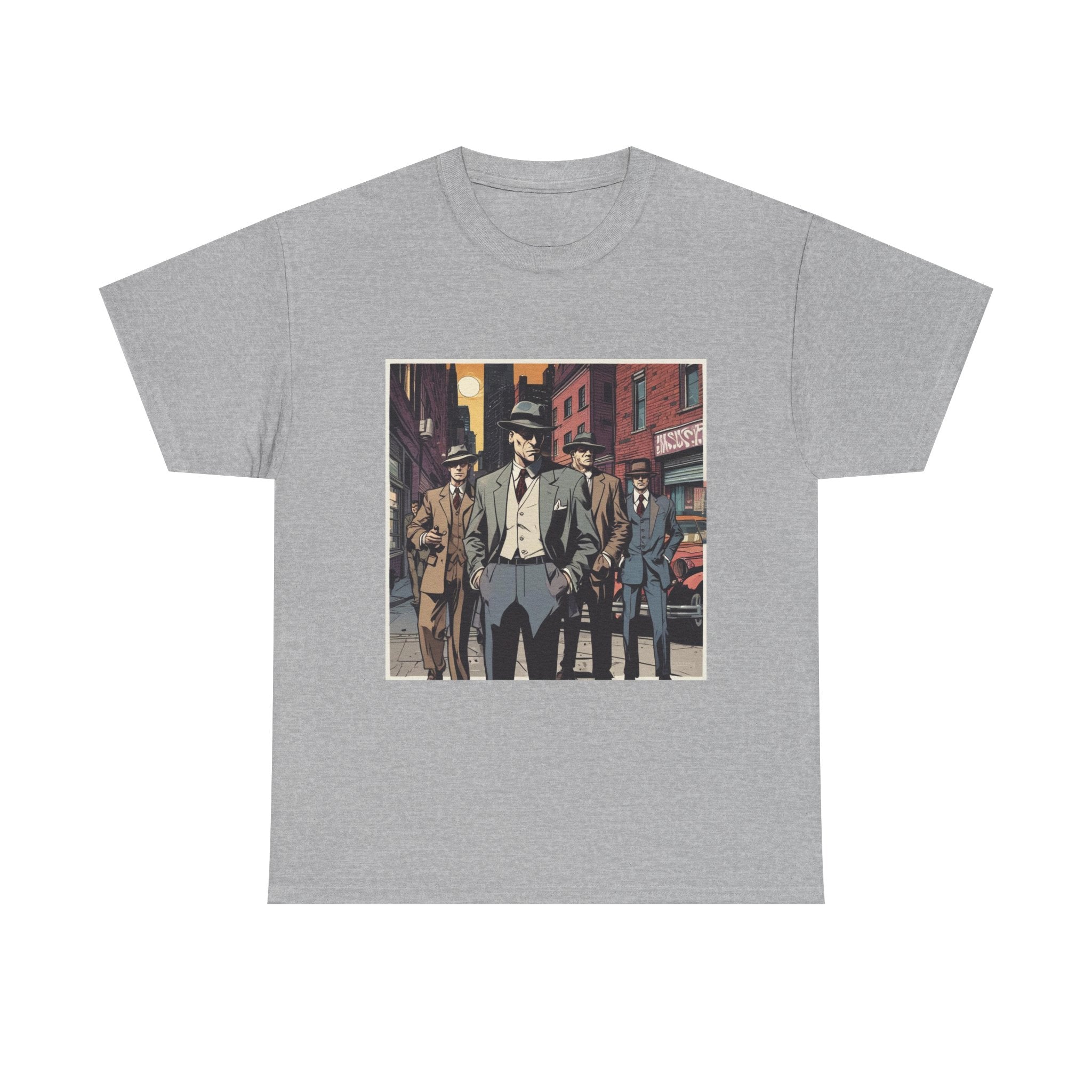 T-Shirt — Vintage Gangsters Street Art Graphic Tee